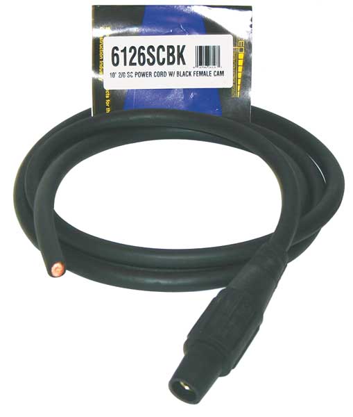 Cam Lock Power Cord, 200A, 2/0 Wire Size