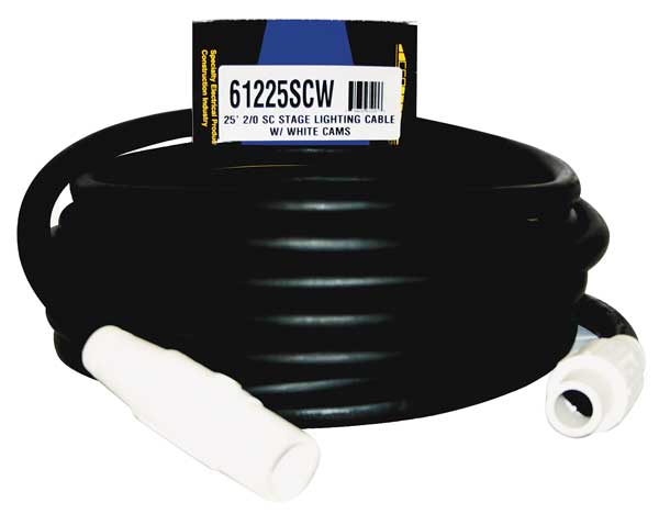 Cam Lock Extension Cord, 200A, 600VAC, 1P