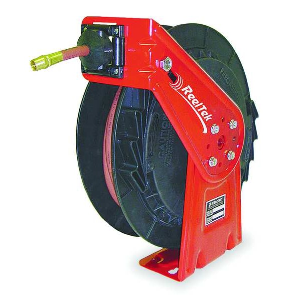 Spring Return Hose Reel, 1/2 in Hose Dia., 50 ft Length, 300 psi