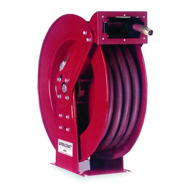 Spring Return Hose Reel, 1/2 in Hose Dia., 75 ft Length, 300 psi
