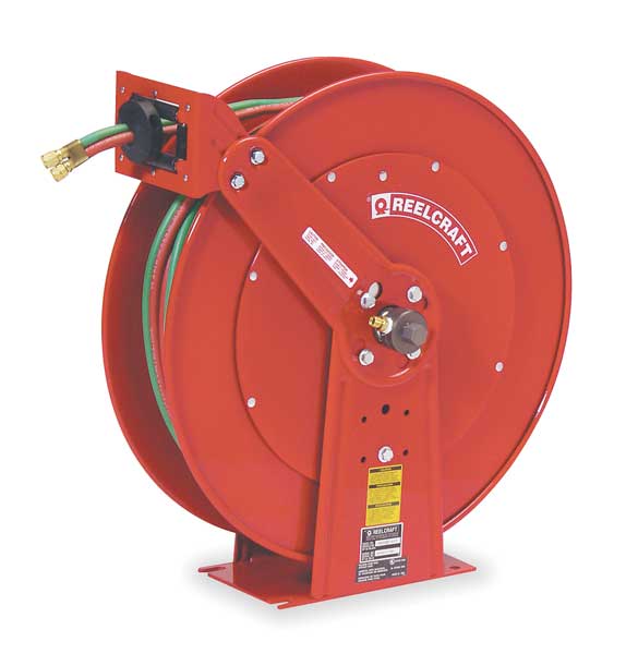 Hose Reel, Welding Gas, 75 Ft