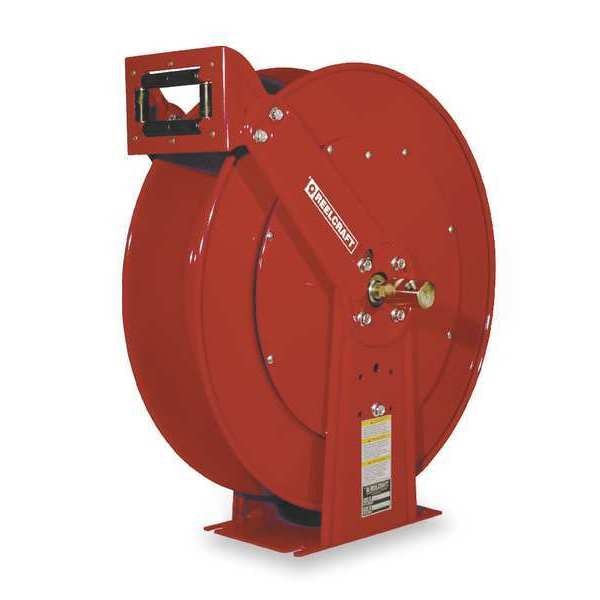 Spring Return Hose Reel, 3/8 in Hose Dia., 100 ft Length, 5,000 psi