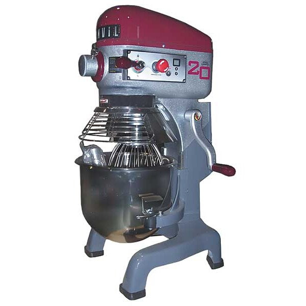 20 qt. Electric Food Mixer With Guard, SS