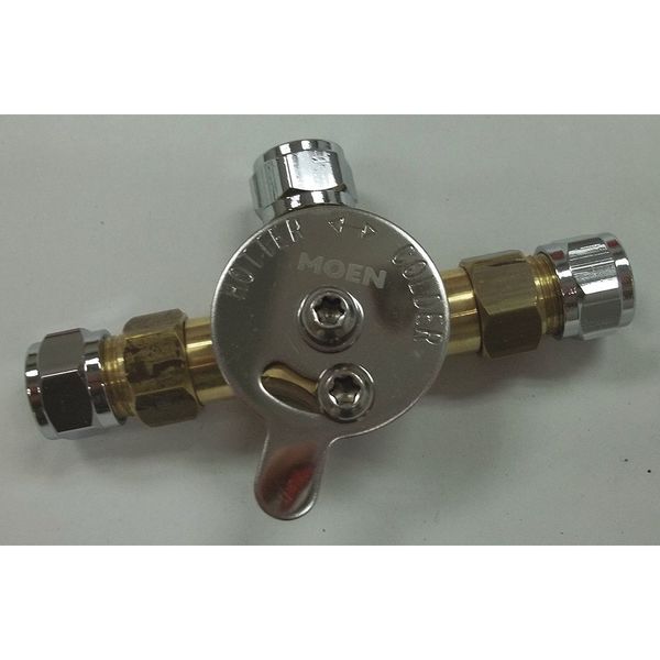 Mixing Valve, Chrome, Incl Check Valves