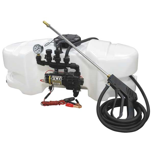 15 gal. Manifold Spot Sprayer, Polyethylene Tank, 15 ft. Hose Length