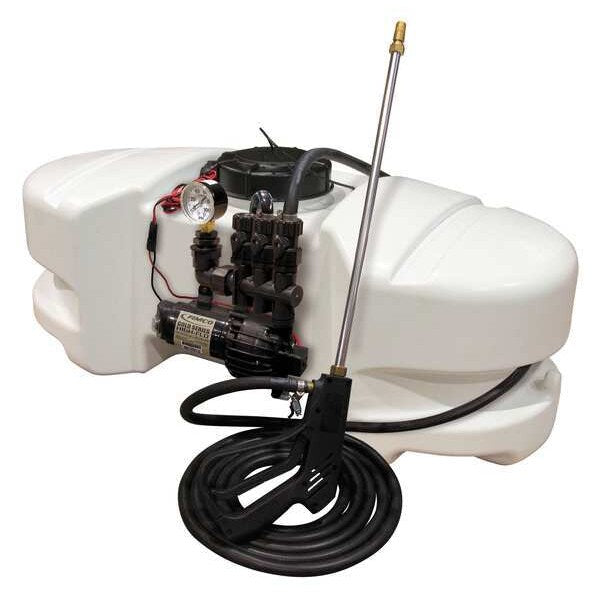 15 gal. Manifold Spot Sprayer, Polyethylene Tank, 15 ft. Hose Length