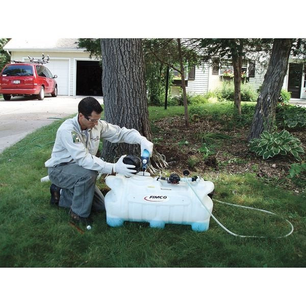 25 gal. Economy Spot Sprayer, Polyethylene Tank, 15 ft. Hose Length