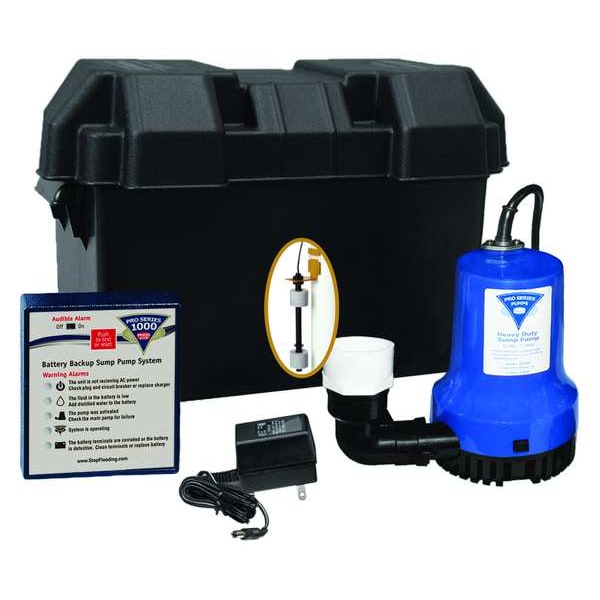 Pump, Battery Backup