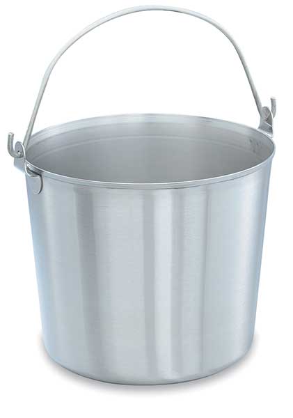 Dairy Pail, Silver, Stainless Steel