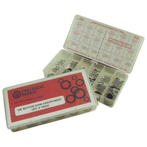Die Button Shim Assortment 0.170-0.750