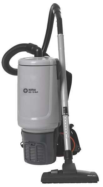 NILFISK 10 qt. 110-120V, 1300W Backpack Vacuum Cleaner