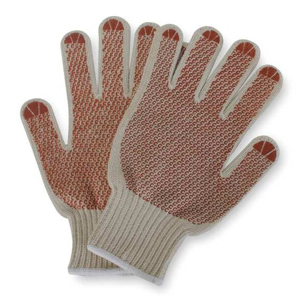 Knit Glove, Poly/Cotton, XL, PR