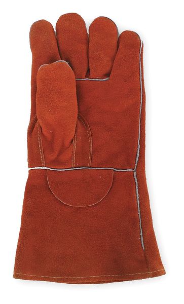 Stick Left Hand Only Welding Glove, Cowhide Palm, L