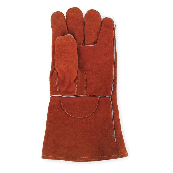 Stick Left Hand Only Welding Glove, Cowhide Palm, M
