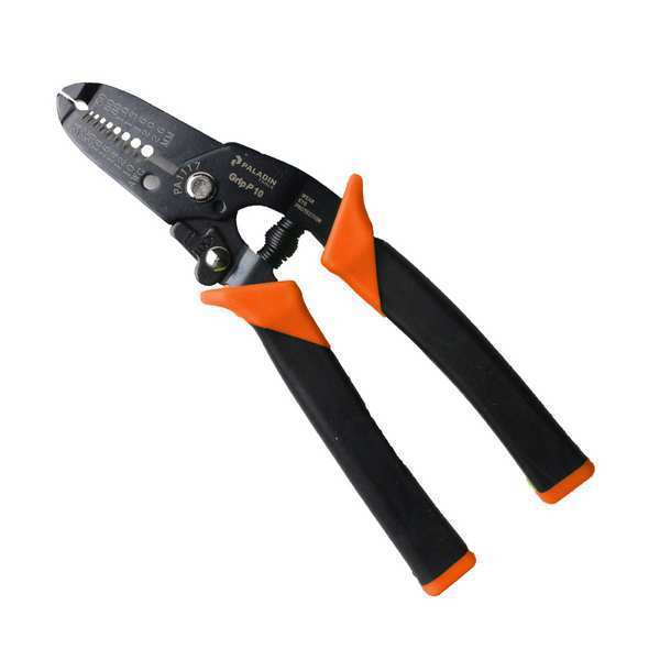 7 in Wire Stripper Solid: 10 to 12 AWG, Stranded: 12 to 24 AWG