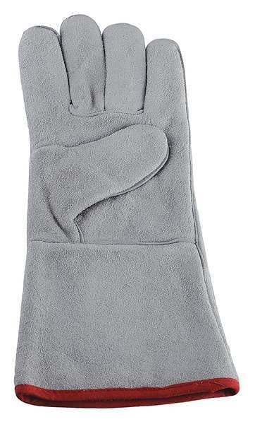 Stick Left Hand Only Welding Glove, Kidskin Palm, M