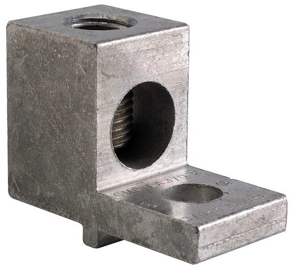 Mechanical Conn, Lug, 3/0 to 6 AWG, 1 Cond