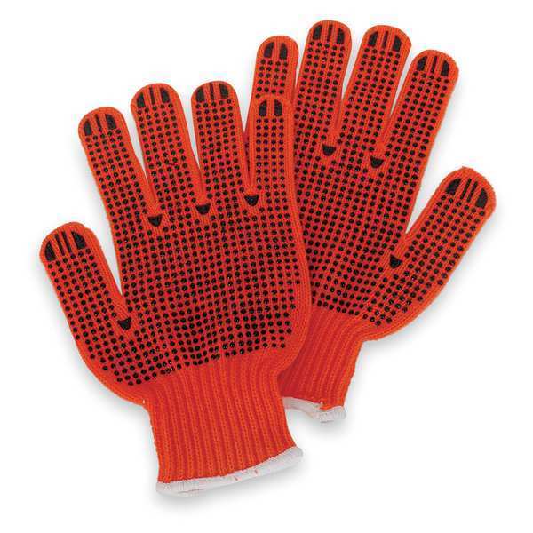 Abrasion Resist Knit Gloves, Acrylic, L, PR