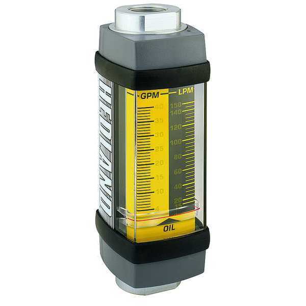 Flowmeter, GPM/LPM 10 - 100 / 50-380