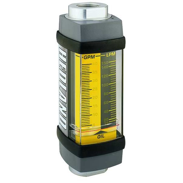 Flowmeter, GPM/LPM 0.2-2.0 / 1-7.5