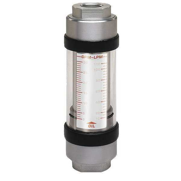 Flowmeter, GPM/LPM 0.2 - 2.0 / 1-7.5
