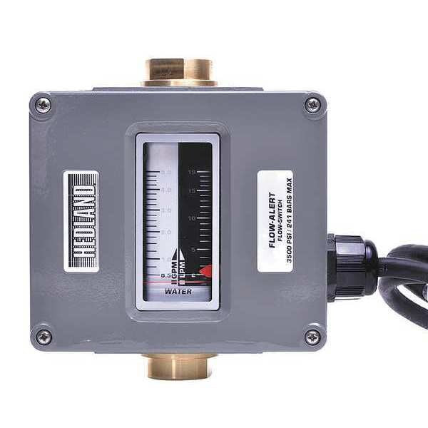 Flowmeter, GPM/LPM 0.5 - 5.0 / 2-19