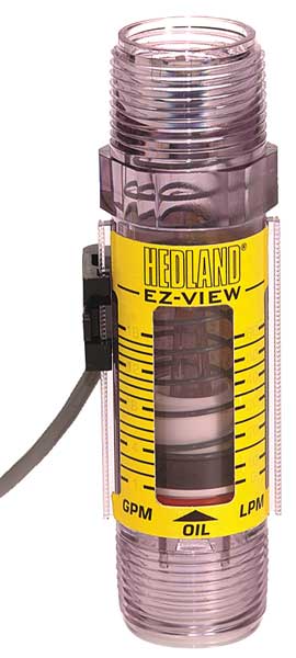 Flowmeter, GPM/LPM 0.5 - 4.0 / 2-15