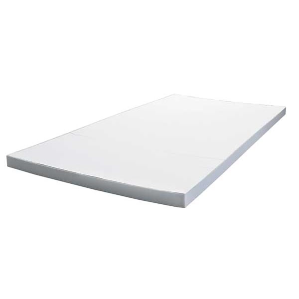 Insulation Sheet, Melamine Foam, 48 in x 96 in, 1 1/2 in Wall, White
