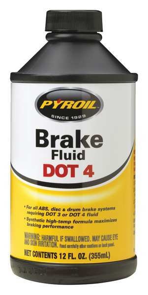 12 oz. - Brake Fluid - Plastic Bottle