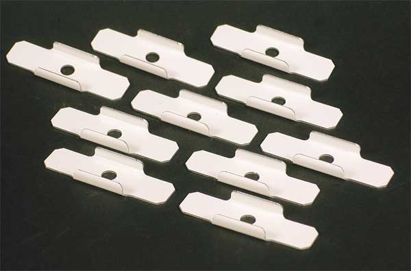Support Clip, Ivory, Steel, Clips