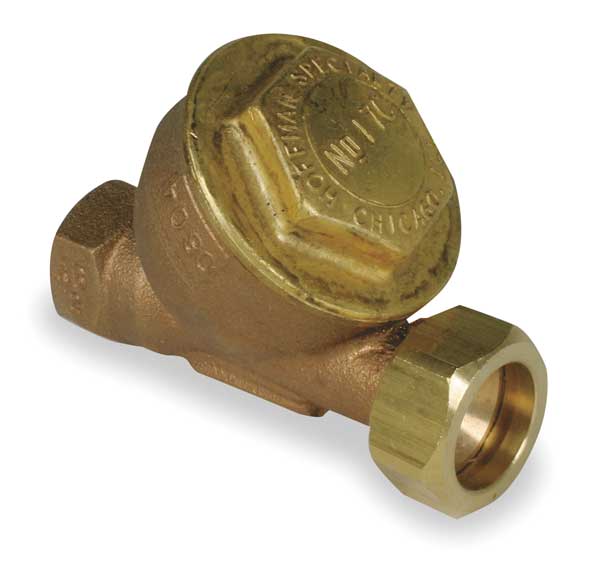 Steam Trap, 25 psi, 353F, 4-23/32 In. L