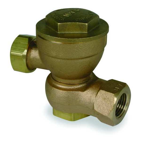 Steam Trap, 25 psi, 353F, 3-1/4 In. L
