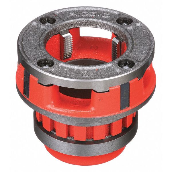 Manual Threader Die Head, 2 In, Right Hand, Steel, NPT