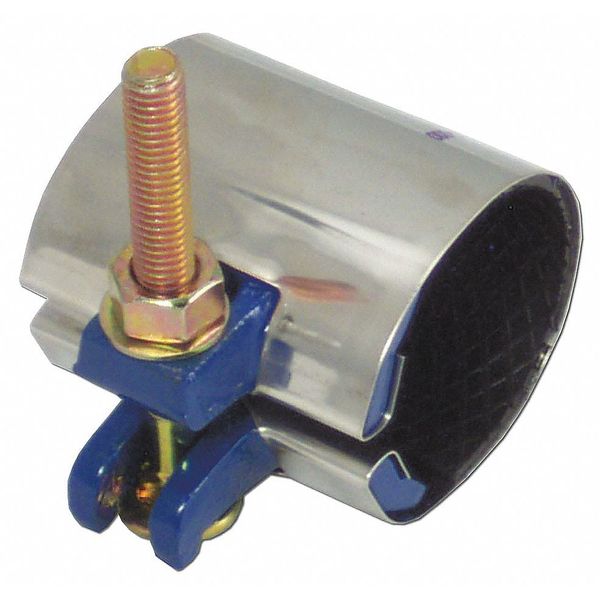 Repair Clamp, Pipe Size 3 In, 6 In L