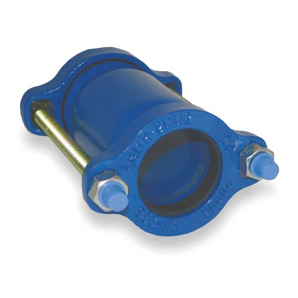 Ductile Iron Coupling, 4 In Pipe Size