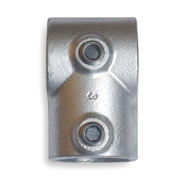 Structural Pipe Fitting, Single-Socket Tee, Cast Iron, 1.5 in Pipe Size, 50000 lb Tensile Strength