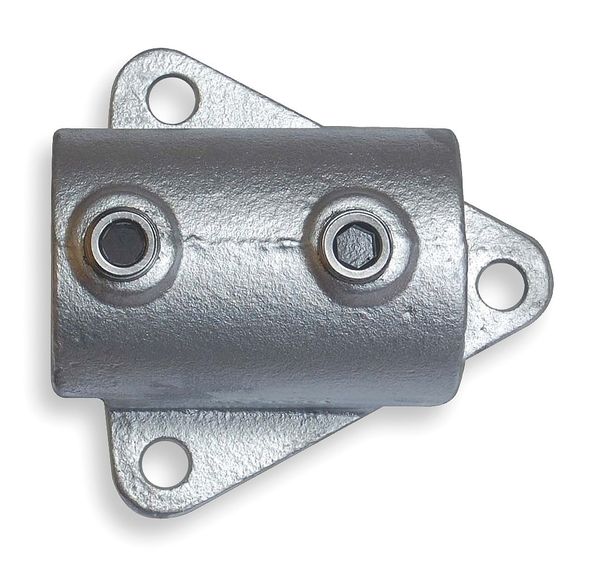 Structural Pipe Fitting, Wall Mount Flange, Cast Iron, 1.5 in Pipe Size, 50000 lb Tensile Strength