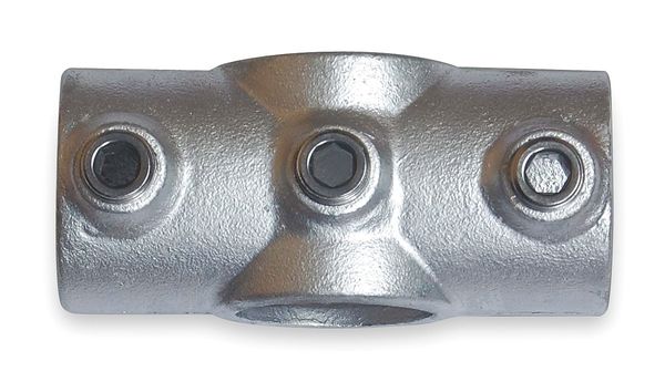 Structural Pipe Fitting, Slip-On Cross, Cast Iron, 1 in Pipe Size, 50000 lb Tensile Strength