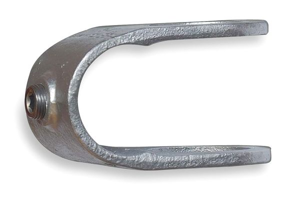 Structural Pipe Fitting, Clamp-On Crossover, Cast Iron, 1 in Pipe Size, 50000 lb Tensile Strength