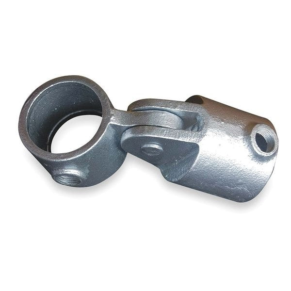 Structural Pipe Fitting, Single-Swivel Socket, Cast Iron, 1 in Pipe Size, 50000 lb Tensile Strength