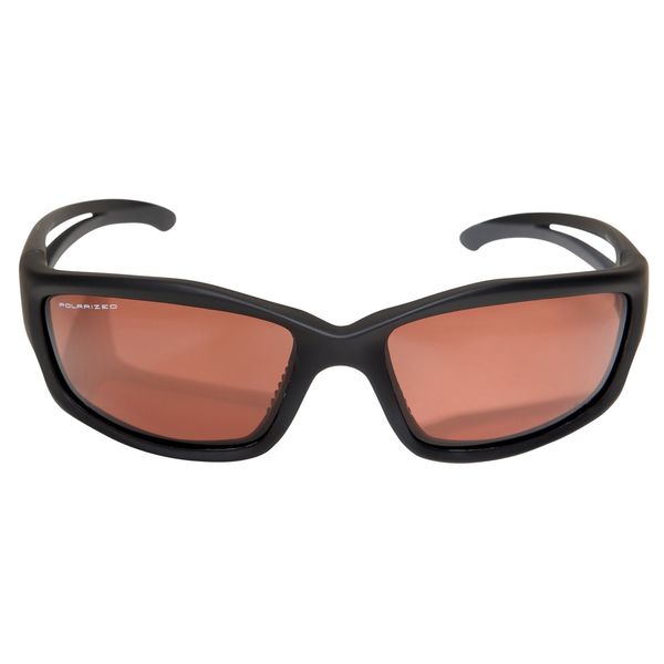 Polarized Safety Glasses, Wraparound Copper Polycarbonate Lens, Scratch-Resistant