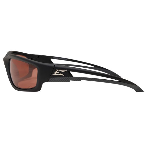 Polarized Safety Glasses, Wraparound Copper Polycarbonate Lens, Scratch-Resistant