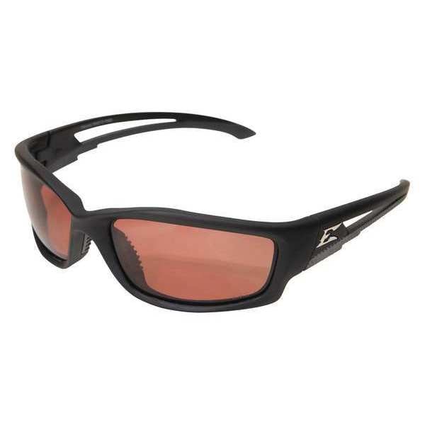 Polarized Safety Glasses, Wraparound Copper Polycarbonate Lens, Scratch-Resistant
