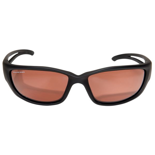 Polarized Safety Glasses, Wraparound Copper Polycarbonate Lens, Scratch-Resistant
