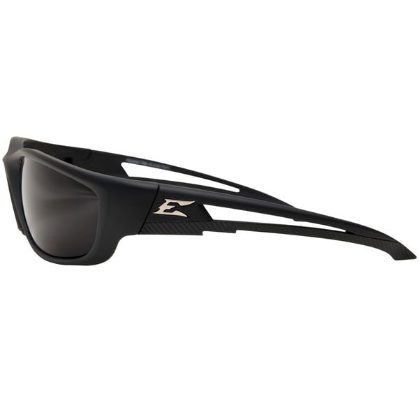 Polarized Safety Glasses, Wraparound Smoke Polycarbonate Lens, Scratch-Resistant