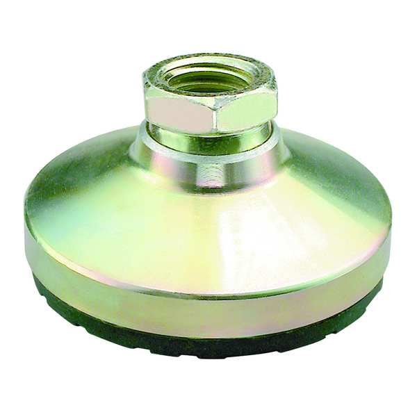 Leveling Mount, Boltless, 1/4-20, 1 in Base