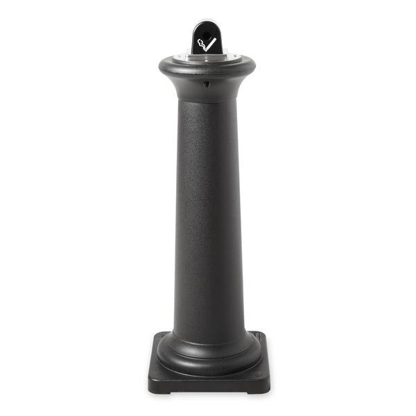 Cigarette Receptacle, 1 gal., Black