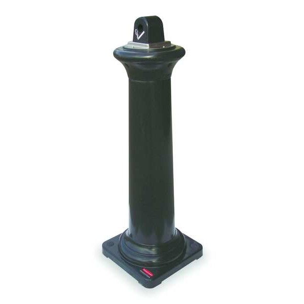 Cigarette Receptacle, 1 gal., Black