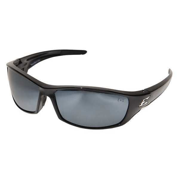 Safety Glasses, Wraparound Silver Mirror Polycarbonate Lens, Scratch-Resistant