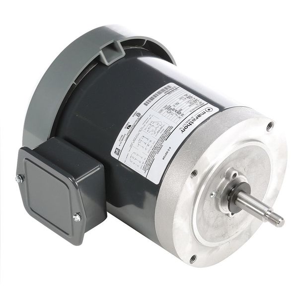 Mtr, 3 Ph, 1/2hp, 1725,208-230/460, 56J, TEFC